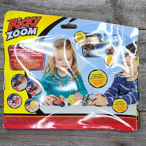 Ricky Zoom Maxwell & Bike Buddies Figure - Picture 2 of 2